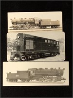 3 Locomotive Spec Cards Indianaplis Union Railway