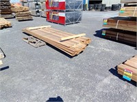 (60) Pcs Of Cedar Lumber