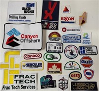 25 Oil Gas Company Patches