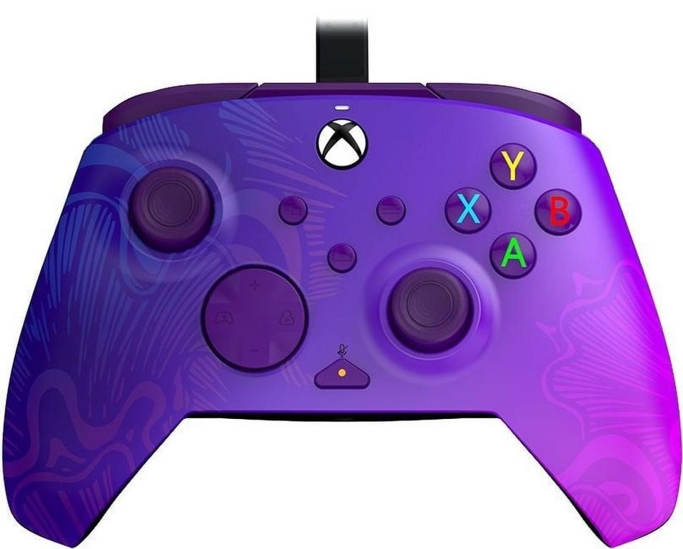 OF3418  Pdp Wired Controller Purple Fade Xbox Ser
