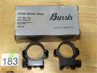 Burris Scope Mount rings for Ruger Rifles