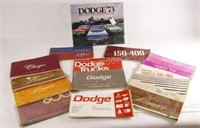 Original 1970's  DODGE Owners Manual Guide Books