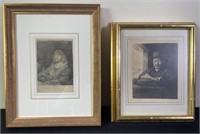 Rembrandt ‘Man’ Prints (2)