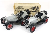 1977 (2) Stutz Bearcat Decanters - Jim Beam