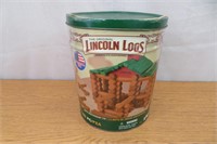 Lincoln Logs in Tin Can
