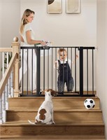 COMOMY 30  Tall Baby Gate for Stairs Doorways