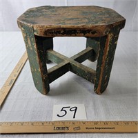 Rustic Old Stool