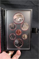 Royal Canadian mint double dollar proof set 1980