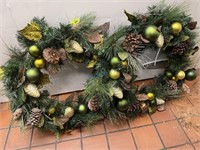 PAIR OF WREATHS