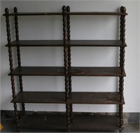 Wood Storage Shelf 51x59x13