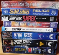 Star Trek: 3 VHS box set - 4 cassette books -