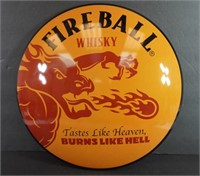Fireball Whiskey Dome Sign