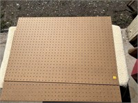 2 PC PEG BOARD 2 FT X 35 INCHES    PICK UP ONLY