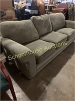 3 seat sage color sofa by Bauhaus with removable