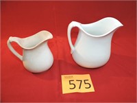 Two Small Vintage Goodwin Brand Pitchers