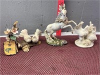 Porcelain Capodimonte Figurine & more