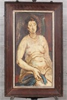 Jere H Friedman Female Nude Painting
