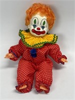 14” Vintage 1970s Clown Doll