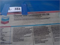 55 GAL BARRELL OF CHEVRON GEAR OIL EP ISO 150