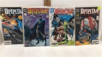 1989 DC COMICS - 4PC DETECTIVE COMIC BOOKS