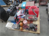 Pallet of misc. automotive and electrical.