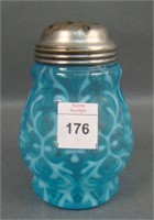N'Wood Blue Opal Spanish Lace Sugar Shaker