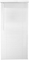 West Coast Home Faux Wood Blinds 18"x66" White