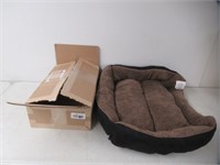 Dog Bed, Brown 26x23"