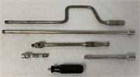 6 Snap-on Extensions,Breaker Bar,Speed Wrench