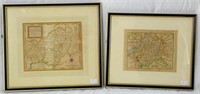 Antique Maps of Montgomeryshire/Caermarthenshire