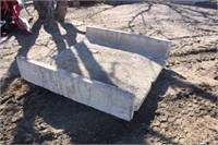 (1) Concrete Livestock Bunk Feeder, 5Ft X 5FT