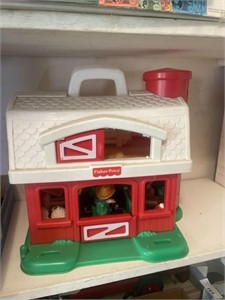 Fisher price toy barn set