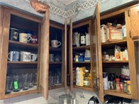CONTENTS OF THESE KITCHEN CABINETS