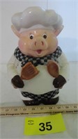 Ceramic Pig Cookie Jar