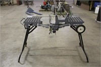 Delta Tile/Table Saw w/Folding Rolling Table,