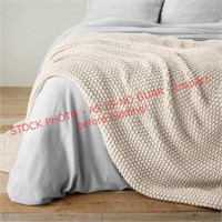 Casaluna 90x92 full/queen knit blanket