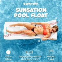 TRC Sunsation Pool float  smooth white