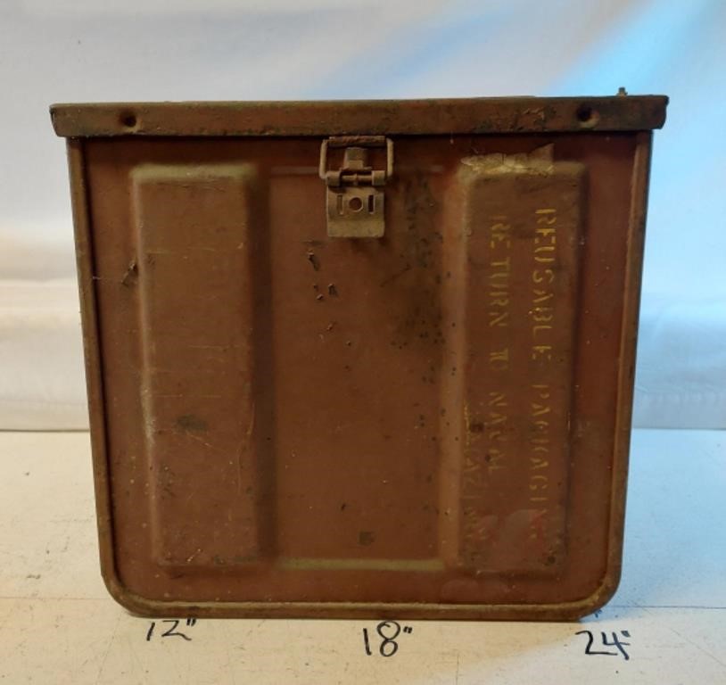 Ammunition Metal Box