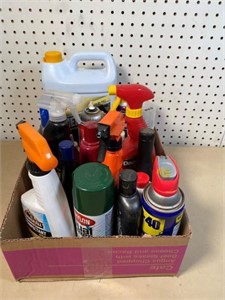 shop related fluids- partial containers