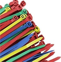 NEW 350PK Nylon Zip Tie Cables- Assorted Sizes