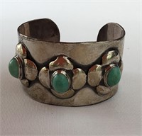 SILVER CUFF BRACELET