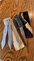 Gerber, Jaguar & Throwing Knives