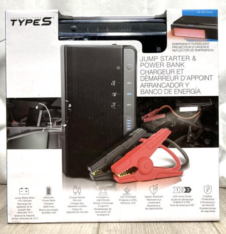 Types Jump Starter And Power Bank