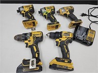 Dewalt 20 V Power Tools W Battery & Charger works