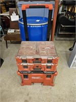 Milwaukee Pack Out Tool box Bottom on Wheels works