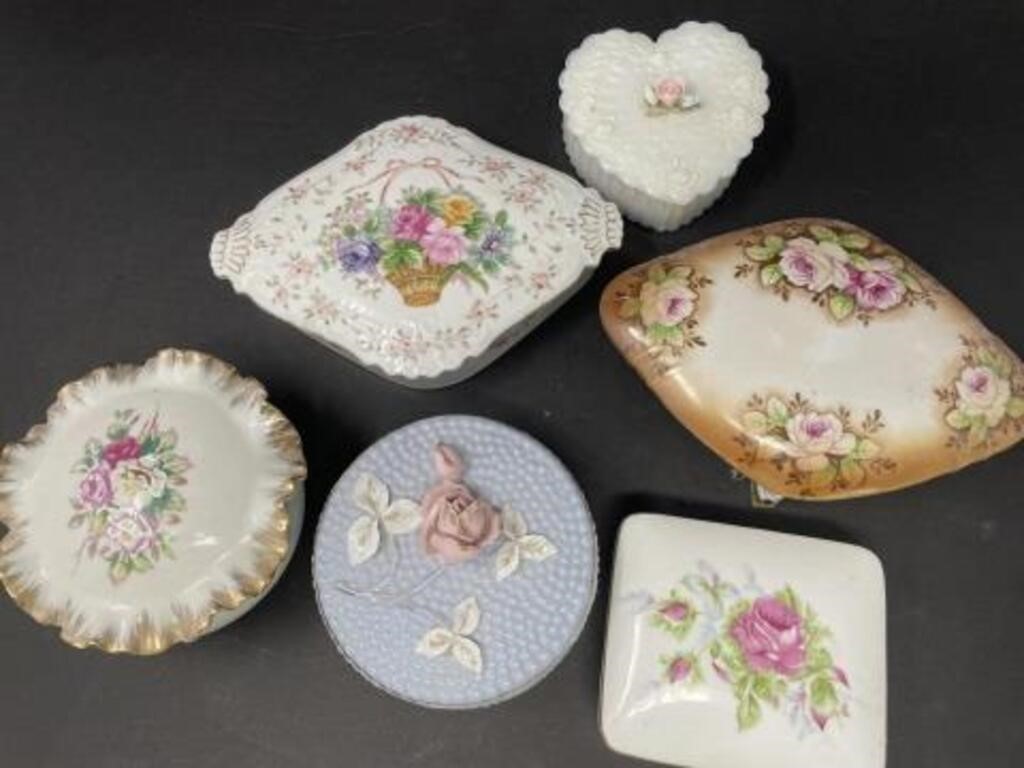 Porcelain Jewelry Boxes