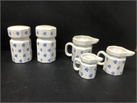 Salt & Pepper shakers and graduated measure cups