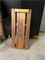 Vintage Wooden Westward Tools & Equipment Creeper