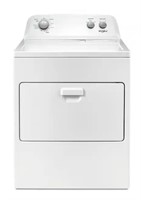 White Electric Vented Dryer BY WHIRLPOOL