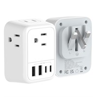 UK Travel Plug Adapter, International Plug...